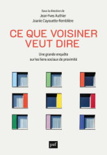 Ce que voisiner veut dire