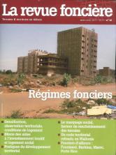 Revue foncière N° 16 (mars-avril 2017) - dossier "régimes fonciers"'