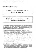 Schéma de référence du centre-bourg de Plougastel - Etat des lieux et questionnements relatif à l'urbanisme en centre bourg