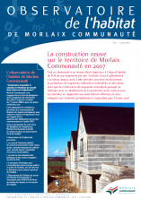 Observatoire de l'habitat de Morlaix communauté N°2 : la construction neuve de Morlaix Communauté en 2007