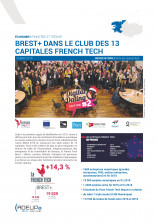 Brest+ dans le club des 13 capitales French Tech