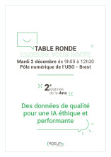 Table ronde : Des données de qualité pour une IA éthique et performante