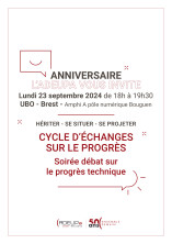 Cycles d'échanges sur le progrès - Soirée débat sur le progrès technique