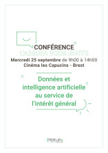 Conférence : Données et intelligence artificielle au service de l'intérêt général