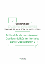 [Webinaire] Difficultés de recrutement : Quelles réalités territoriales dans l'Ouest breton
