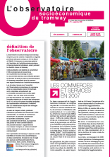 Observatoire socioéconomique du tramway N°5 : les commerces et services en 2007
