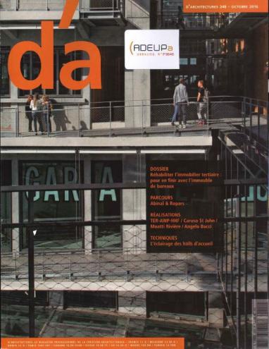 D'architectures N°248 (Octobre 2016) : réhabiliter l'immobilier tertiaire, pour en finir avec l'immeuble de bureaux