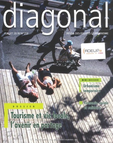 Diagonal #203 (juillet 2018) : tourisme et vie locale, l'avenir en partage