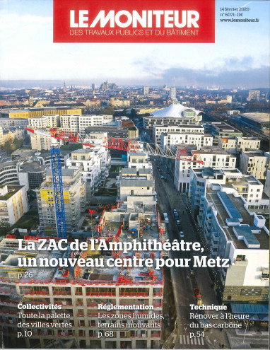 La ZAC de l'Amphithéâtre, un nouveau centre pour Metz
