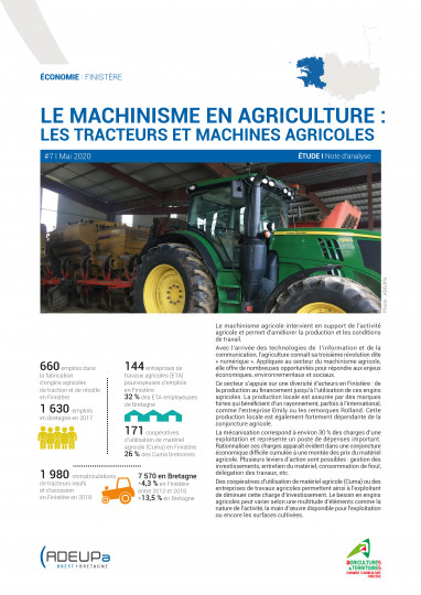 Le machinisme en agriculture : les tracteurs et machines agricoles