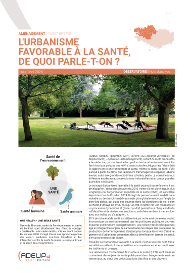 L'urbanisme favorable à la santé, de quoi parle-t-on ?
