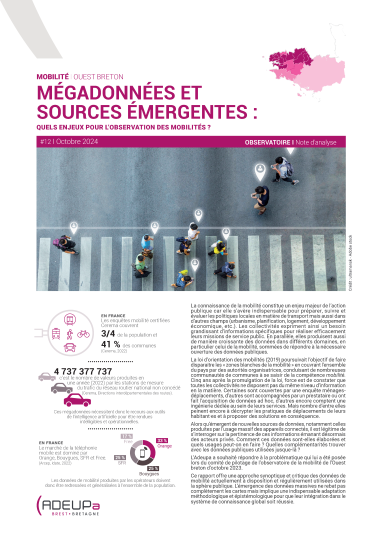Mégadonnées et sources émergentes