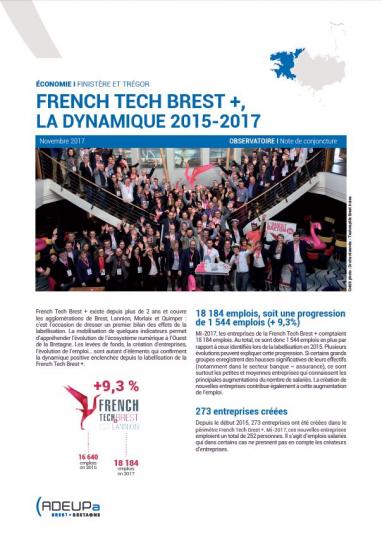 French Tech Brest +, la dynamique 2015-2017