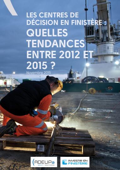 Les centres de décision en Finistère : quelles tendances entre 2012 et 2015 ?