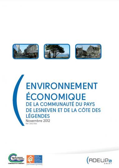 Environnement économique de la communauté du pays de Lesneven - Côte des légendes