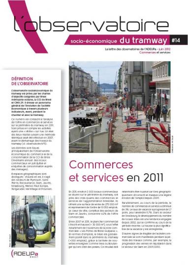 Observatoire socio-économique du tramway n°14 