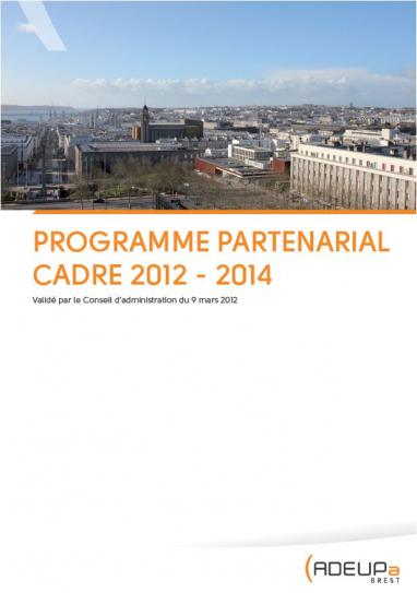 Programme partenarial 2012-2014 de l'ADEUPa